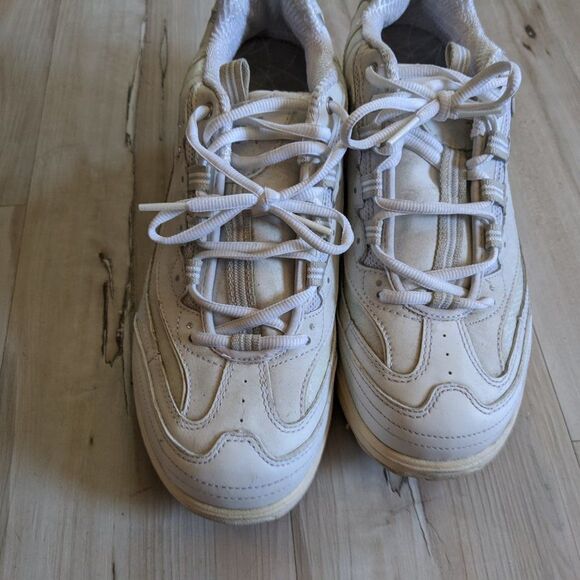 Skechers Women’s Shoes Shape-ups Authentic‎ White C - Picture 5 of 7